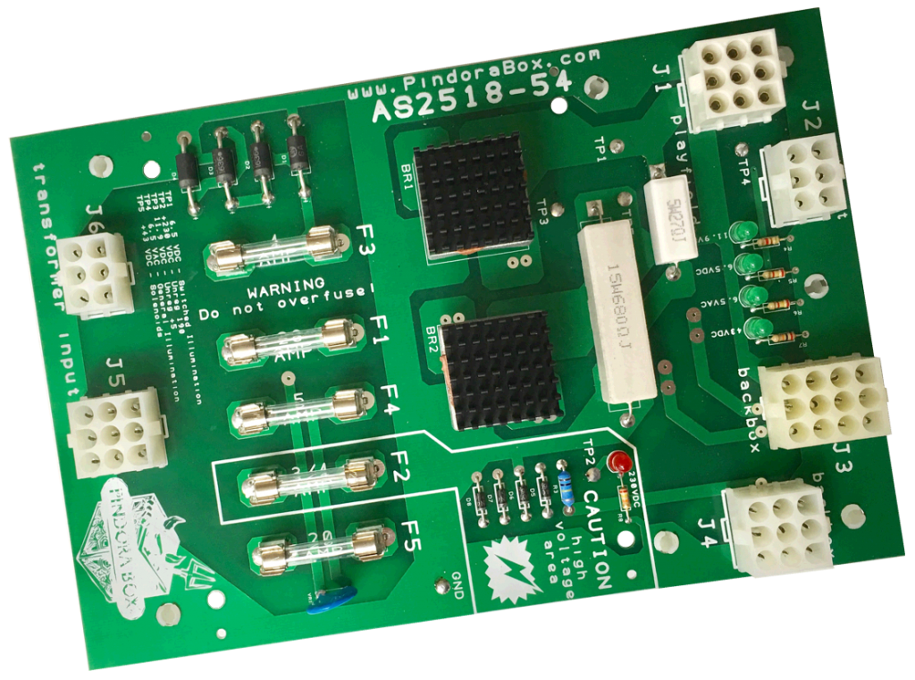 Bally Power/Rectifier Board PindoraBox